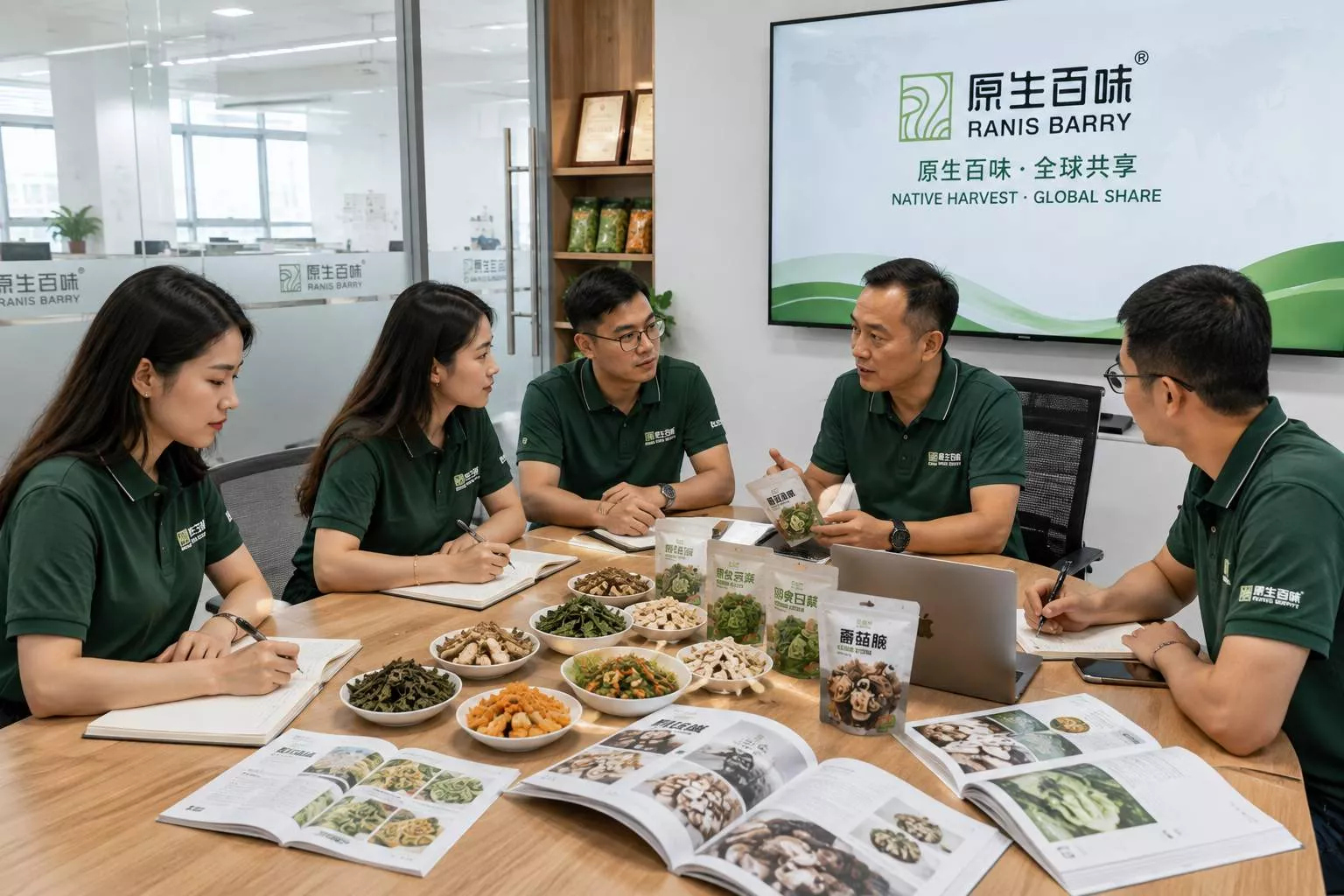 原生百味 RANIS BARRY 团队与国际食品原料业务